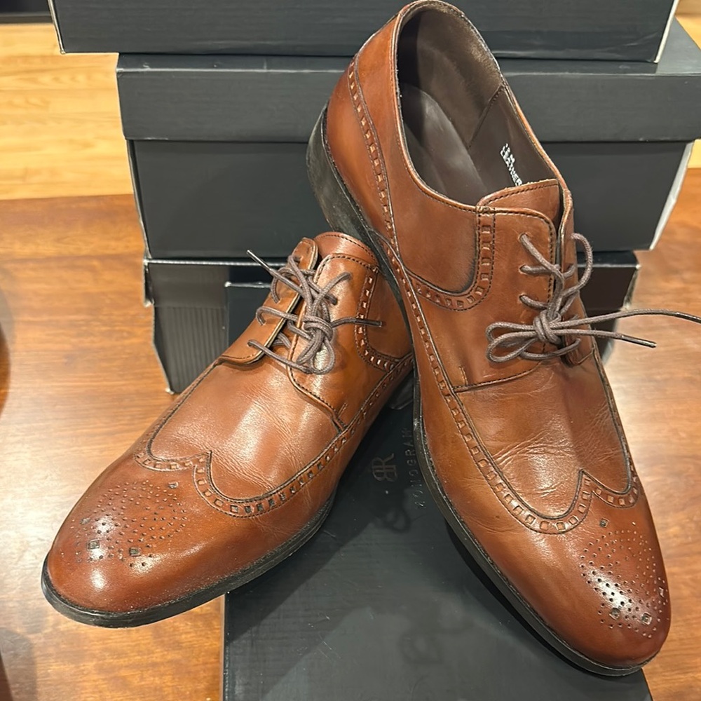 Banana Republic Brown Leather Oxford Shoes